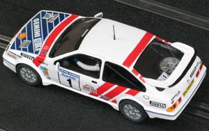 SCX 64830 Ford Sierra RS Cosworth - #1 Shell Gemini. Winner, Manx International Rally 1987. Jimmy McRae / Ian Grindrod - 08