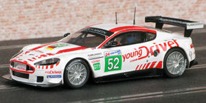 SCX 64840 Aston Martin DBR9 - #52 Young Driver. 22nd place, Le Mans 24 hours 2010. Christoffer Nygaard / Tomáš Enge / Peter Kox - 01