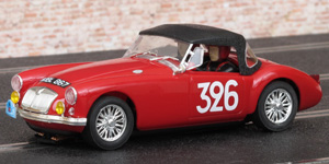 SCX A10039X300 MGA - #326. Winner, Ladies Cup, 15th overall, Alpine Rally 1956. Nancy Mitchell / Pat Faichney - 01