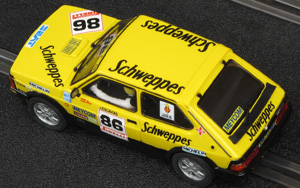 SCX A10074X300 Seat Fura Crono - #86 Schweppes. Champion, Seat Fura Cup 1985. Juan Escavias - 08