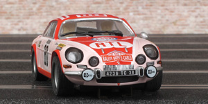 SCX A10082X300 Renault Alpine A110 - #60 RTL. 10th place, Monte-Carlo Rally 1972. Pat Moss-Carlsson / Elizabeth Crellin - 03