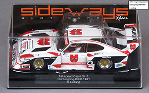Sideways SW14 Ford Zakspeed Capri Group 5 - #2 Würth. Würth Zakspeed Team: Nürburgring DRM 1981, Klaus Ludwig - 09