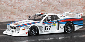 Sideways SW22 Lancia Beta Montecarlo - #67 Martini Racing. DNF, Le Mans 24 Hours 1981. Beppe Gabbiani / Emanuele Pirro - 01