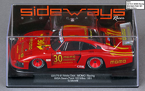 Sideways SW24 Porsche 935/78-81 - #30 Momo/Penthouse. 4th place, IMSA Sears Point 100 Miles 1981. Gianpiero Moretti - 09