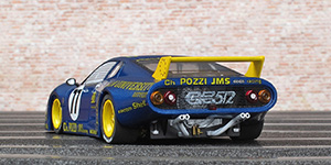 Sideways SW28 Ferrari 512 BB LM - #77 European University. Charles Pozzi / JMS Racing: DNF, Le Mans 24 Hours 1980. Claude Ballot-Léna / Jean-Claude Andruet - 04