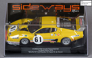 Sideways SW30 Ferrari 512 BB LM - #61 Harksound/EMKA. 12th place, Le Mans 24 Hours 1979. Nick Faure / Bernard de Dryver / Steve O'Rourke / Jean Blaton "Beurlys" - 09