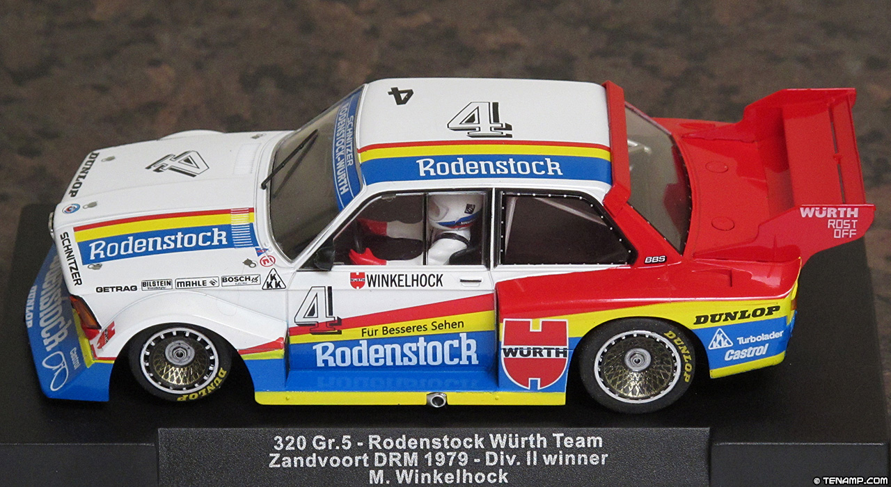 Sideways SW43 BMW 320 Group 5 - No.4 Rodenstock Würth Team/Schnitzer. Winner Division 2, DRM Zandvoort 1979. Manfred Winkelhock