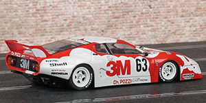 Sideways SW47 Ferrari 512 BB LM - #63 3M. Charles Pozzi / JMS Racing: DNF, Le Mans 24 Hours 1979. Claude Ballot-Lena / Michel Leclere / Peter Gregg - 02