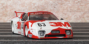 Sideways SW47 Ferrari 512 BB LM - #63 3M. Charles Pozzi / JMS Racing: DNF, Le Mans 24 Hours 1979. Claude Ballot-Lena / Michel Leclere / Peter Gregg - 03