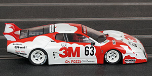 Sideways SW47 Ferrari 512 BB LM - #63 3M. Charles Pozzi / JMS Racing: DNF, Le Mans 24 Hours 1979. Claude Ballot-Lena / Michel Leclere / Peter Gregg - 05