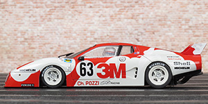 Sideways SW47 Ferrari 512 BB LM - #63 3M. Charles Pozzi / JMS Racing: DNF, Le Mans 24 Hours 1979. Claude Ballot-Lena / Michel Leclere / Peter Gregg - 06