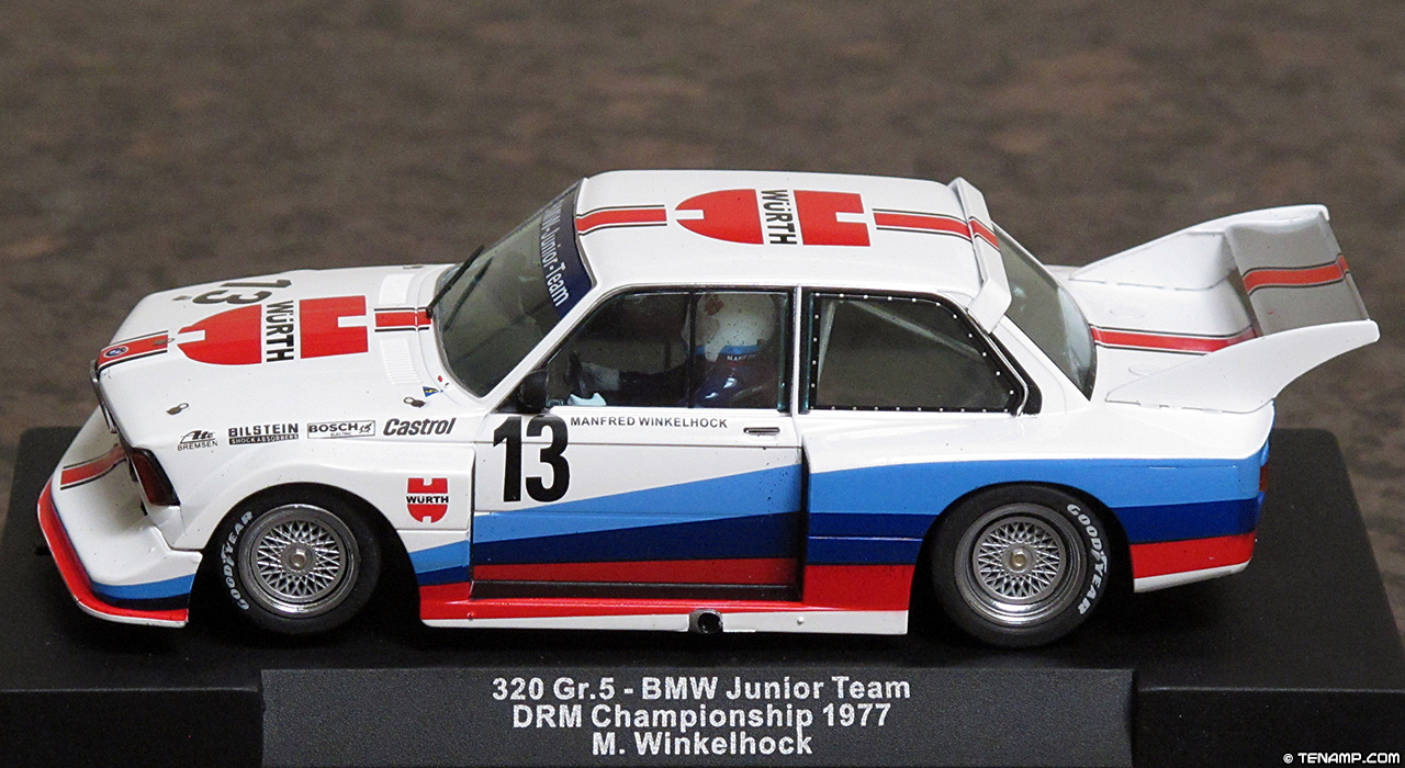 Sideways SW58A BMW 320 Group 5 - No.13 BMW/Würth. DRM 1977. BMW Junior Team: Manfred Winkelhock