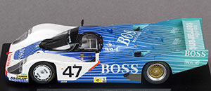 Slot.it CA02i Porsche 956 - #47 Boss. Obermaier Racing GmbH: DNF, Le Mans 24 Hours 1984. Jürgen Lässig / George Fouché / John Graham