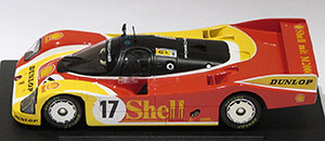 Slot.it CA03D Porsche 962 C - #17 Shell. Porsche AG: 2nd place, Le Mans 24 Hours 1988. Hans-Joachim Stuck / Klaus Ludwig / Derek Bell