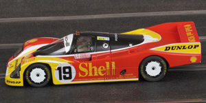 Slot.it CA03G Porsche 962 C - #19 Shell. 6th place, Le Mans 24 Hours 1988. Mario Andretti / Michael Andretti / John Andretti - 06