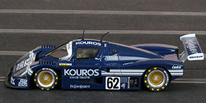 Slot.it CA06H Sauber C9 - #62 Kouros Racing: DNF, Le Mans 24 Hours 1987. Johnny Dumfries / Chip Ganassi / Mike Thackwell - 06