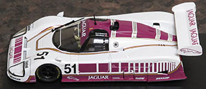 Slot.it CA07D Jaguar XJR-6 - #51 Silk Cut Jaguar. Winner, Silverstone 1000 Kilometres 1986. Derek Warwick / Eddie Cheever