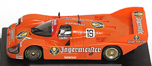 Slot.it CA09A Porsche 956 - #19 Jägermeister. Brun Motorsport: Winner, Imola 1000 Kilometres 1984. Hans-Joachim Stuck / Stefan Bellof