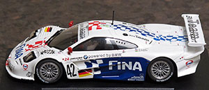Slot.it CA10F McLaren F1 GTR - #42 Fina. BMW Motorsport: DNF, Le Mans 24 Hours 1997. Steve Soper / J.J. Lehto / Nelson Piquet