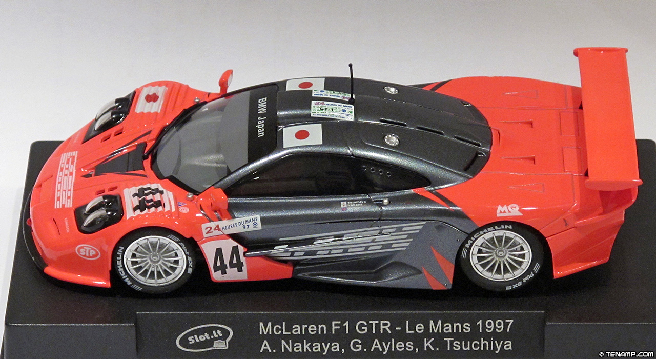 Slot.it CA10i McLaren F1 GTR - #44 Lark. Team Lark McLaren: DNF, Le Mans 24 Hours 1997. Keiichi Tsuchiya / Gary Ayles / Akihiko Nakaya