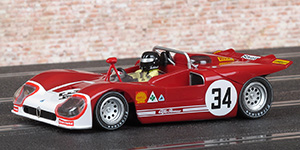 Slot.it CA11A Alfa Romeo 33/3 - #34. 12 Hours of Sebring 1971 - 01