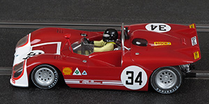 Slot.it CA11A Alfa Romeo 33/3 - #34. 12 Hours of Sebring 1971 - 06