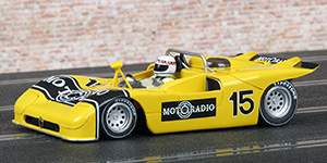 Slot.it CA11E Alfa Romeo 33/3 - #15 Motoradio. Cascavel de Ouro (Golden Rattlesnake), Autodromo International de Cascavel 1973. Angi Munhoz - 01