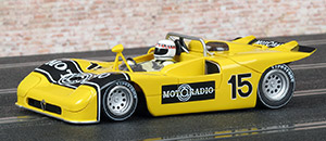 Slot.it CA11E Alfa Romeo 33/3 - #15 Motoradio. Cascavel de Ouro (Golden Rattlesnake), Autodromo International de Cascavel 1973. Angi Munhoz