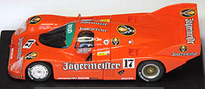 Slot.it CA17B Porsche 962 C - #17 Jägermeister. Brun Motorsport: Winner, Spa 1000 Kilometres 1986. Thierry Boutsen / Frank Jelinski