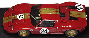 Slot.it CA18A Ford GT40 - #24 Alan Mann Racing. DNF, Sebring 12 Hours 1966. Graham Hill / Jackie Stewart