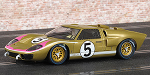 Slot.it CA20C Ford GT40 mk2 - #5 Holman & Moody. 3rd place, Le Mans 24 Hours 1966. Ronnie Bucknum / Dick Hutcherson - 01