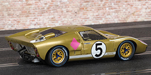 Slot.it CA20C Ford GT40 mk2 - #5 Holman & Moody. 3rd place, Le Mans 24 Hours 1966. Ronnie Bucknum / Dick Hutcherson - 02