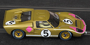 Slot.it CA20C Ford GT40 mk2 - #5 Holman & Moody. 3rd place, Le Mans 24 Hours 1966. Ronnie Bucknum / Dick Hutcherson - 03