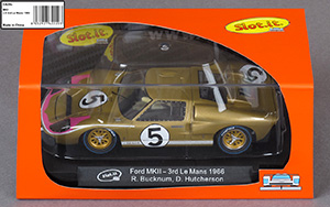 Slot.it CA20C Ford GT40 mk2 - #5 Holman & Moody. 3rd place, Le Mans 24 Hours 1966. Ronnie Bucknum / Dick Hutcherson - 06
