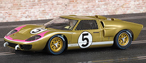 Slot.it CA20C Ford GT40 mk2 - #5 Holman & Moody. 3rd place, Le Mans 24 Hours 1966. Ronnie Bucknum / Dick Hutcherson
