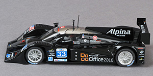 Slot.it CA22C Lola B11/80 = #33 Alpina/Microsoft Office. Level 5 Motorsports: 10th place, Le Mans 24 Hours 2011. Christophe Bouchut / Scott Tucker / João Barbosa - 06