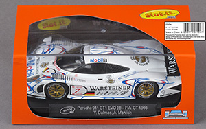 Slot.it CA23E Porsche 911 GT1-98 - No.7 Warsteiner/Mobil. Porsche AG: DNF, FIA GT Championship, Oschersleben 1998. Yannick Dalmas / Allan McNish - 06