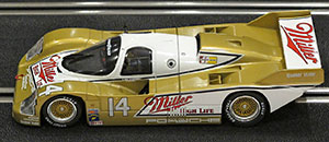 Slot.it CA25E Porsche 962 IMSA - #14 Miller. Holbert Racing: 7th place, Daytona 24 Hours 1988. Al Holbert / Chip Robinson / Derek Bell