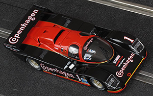 Slot.it CA25F Porsche 962 IMSA - No.1 Copenhagen. A.J.Foyt Enterprises: 4th place, Sebring 12 Hours 1988. A.J.Foyt / Hurley Haywood - 04