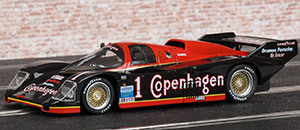 Slot.it CA25F Porsche 962 IMSA - No.1 Copenhagen. A.J.Foyt Enterprises: 4th place, Sebring 12 Hours 1988. A.J.Foyt / Hurley Haywood
