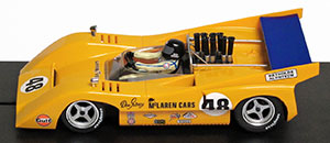 Slot.it CA26A McLaren M8D - #48 McLaren Cars Ltd: Winner, Can-Am Mosport 1970. Dan Gurney