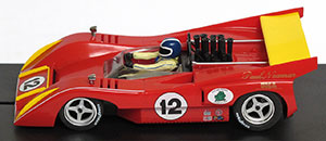 Slot.it CA26D McLaren M8D - #12 Paul Newman. Motschenbacher Racing: 4th place, Mosport Can-Am 1971. Bob Bondurant