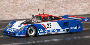 Slot.it CA28A Nissan R89C - #23 Calsonic. DNF, Le Mans 24hrs 1989. Nissan Motorpsort: Masahiro Hasemi / Kazuyoshi Hoshino / Toshio Suzuki - 01