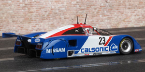 Slot.it CA28A Nissan R89C - #23 Calsonic. DNF, Le Mans 24hrs 1989. Nissan Motorpsort: Masahiro Hasemi / Kazuyoshi Hoshino / Toshio Suzuki - 02