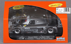 Slot.it CA28B Nissan R89C - #85 Tenoras. DNF, Le Mans 24 Hours 1990. Team Le Mans: Takao Wada / Anders Olofsson / Maurizio Sandro Sala - 12