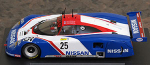 Slot.it CA28D Nissan R89C - #25 Nissan Motorsport: DNF, Le Mans 24 Hours 1989. Geoff Brabham / Chip Robinson / Arie Luyendyk