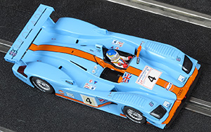 Slot.it CA33B Audi R8 LMP - #4 Gulf. Johansson Motorsport: DNF, Le Mans 24 Hours 2001. Stefan Johansson / Patrick Lemarié / Tom Coronel - 04