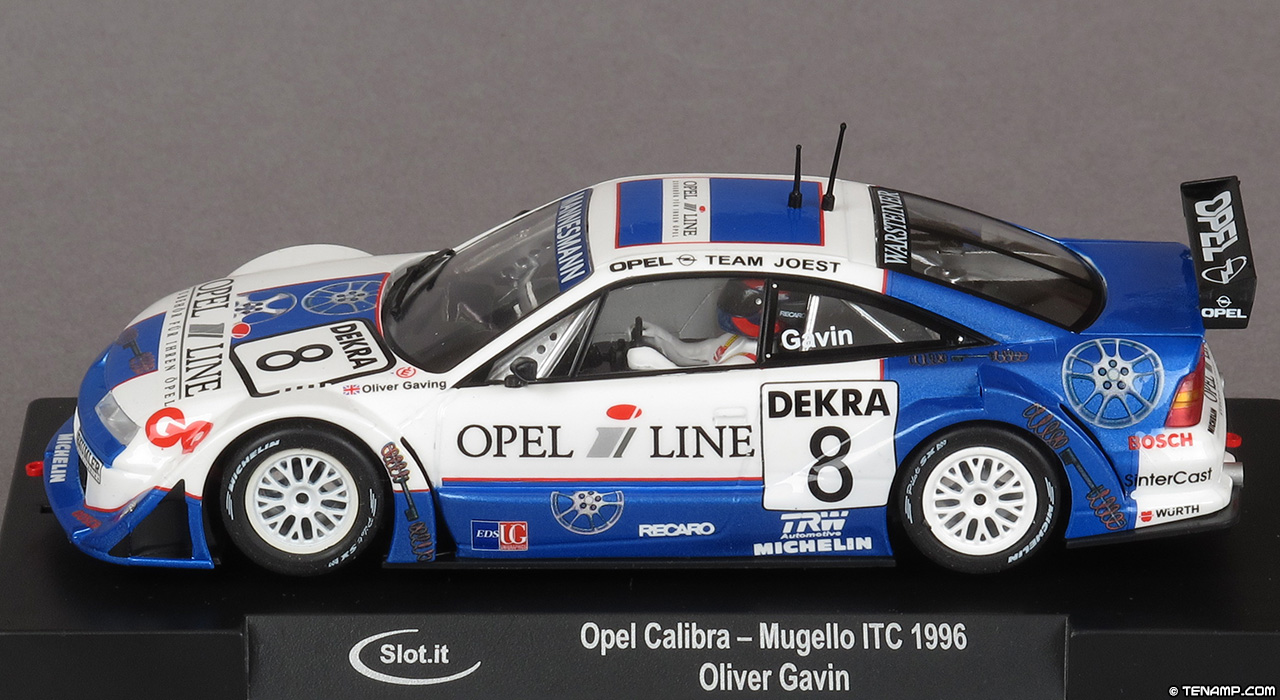 Slot.it CA36E Opel Calibra - #8 Opel iLine. Joest Racing, 17th place, ITC Mugello 1996. Oliver Gavin