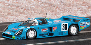 Slot.it CA41A Toyota 86C - #36 Leyton House. Tom's Co. Ltd. DNF, Le Mans 24 Hours 1986. Geoff Lees / Satoru Nakajima / Masanori Sekiya - 01
