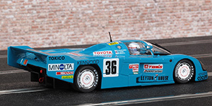 Slot.it CA41A Toyota 86C - #36 Leyton House. Tom's Co. Ltd. DNF, Le Mans 24 Hours 1986. Geoff Lees / Satoru Nakajima / Masanori Sekiya - 02